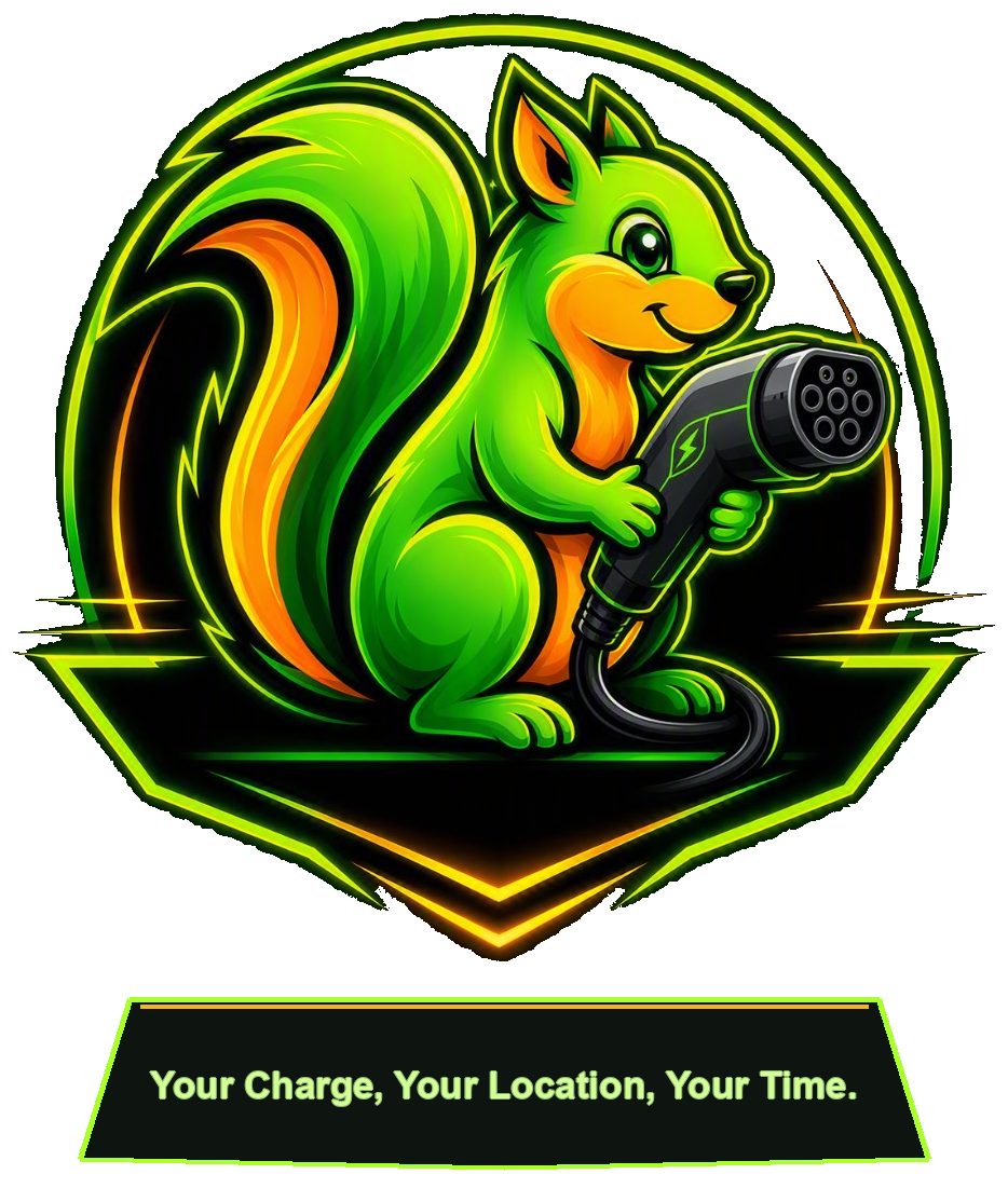 The Squirrel — Your Charge, Your Location, Your Time.